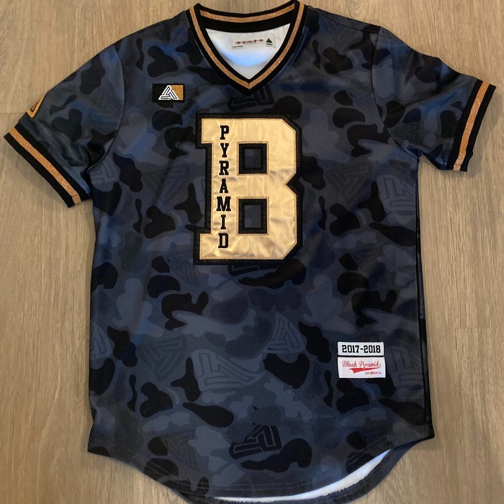 Black Pyramid Camouflage Jersey #89 2017-2018